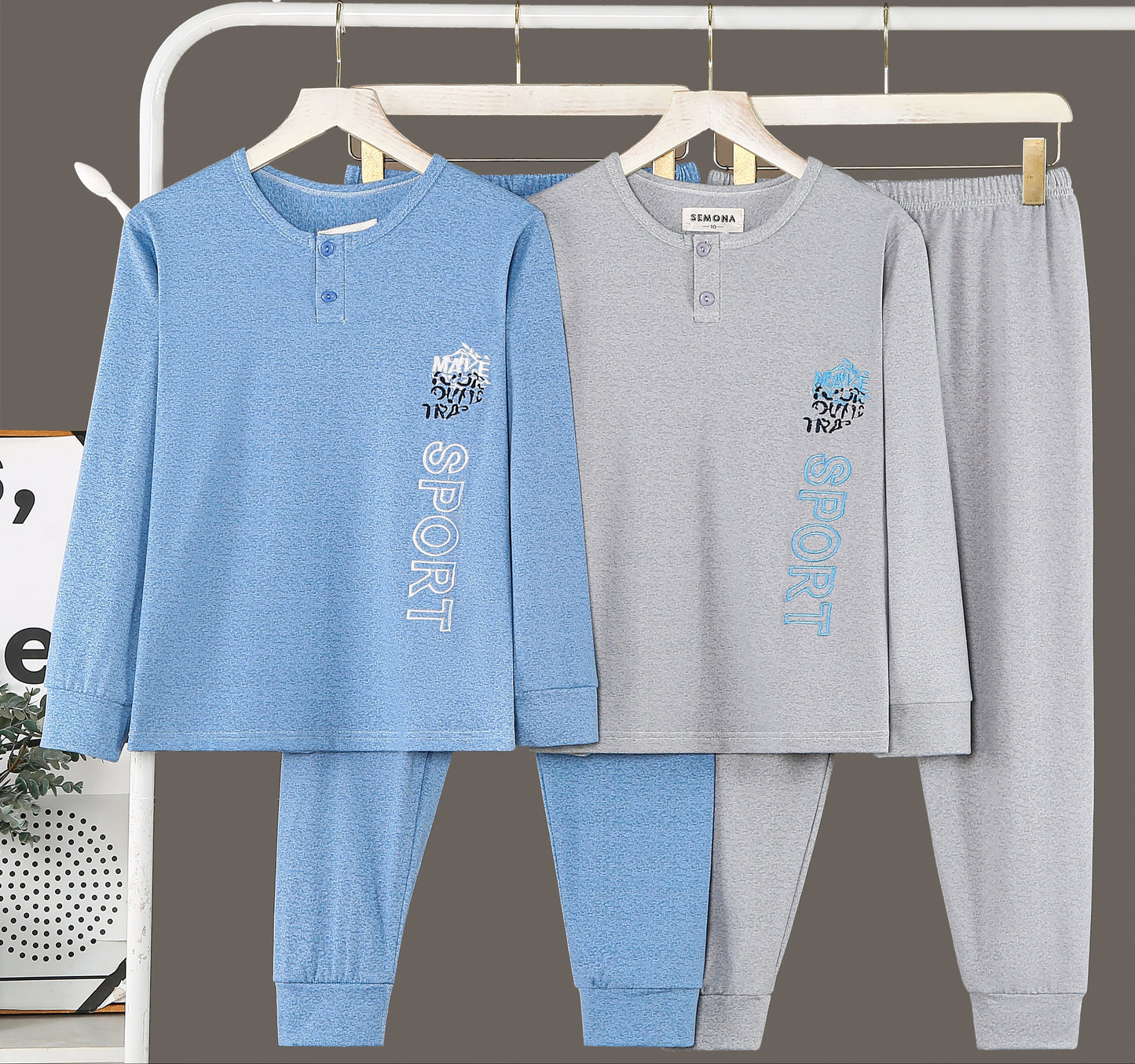 Pijama NIÑO con Felpa LICRA CADETE 2865#