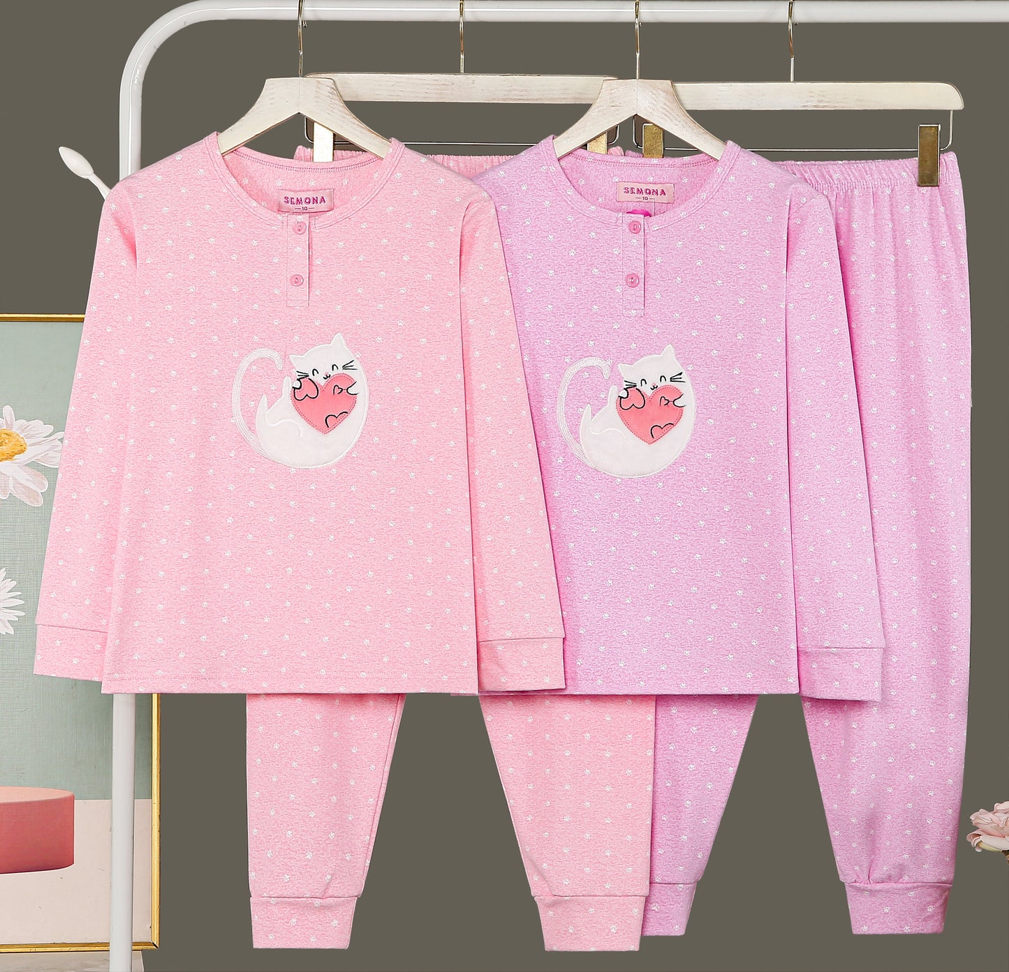Pijama NIÑA con Felpa LICRA CADETE 2867#