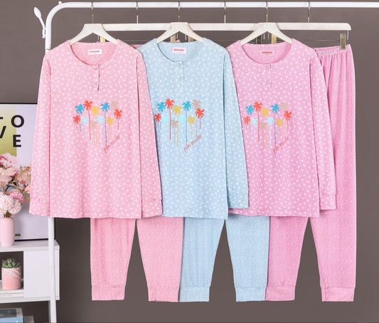Pijama Primavera Mujer Fino 2282#