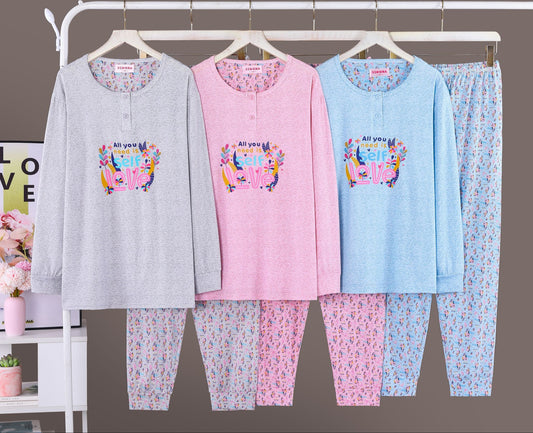 Pijama Primavera Mujer Fino 2285#