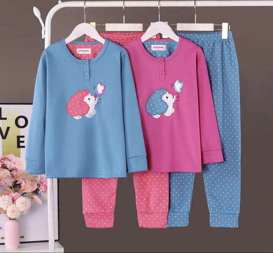Pijama NIÑA con Felpa 2317#