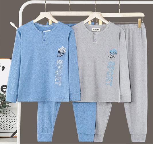 Pijama NIÑO con Felpa LICRA CADETE 2865#