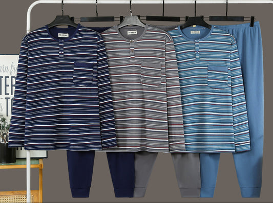Pijama Hombre con Felpa 15PCS 5002#