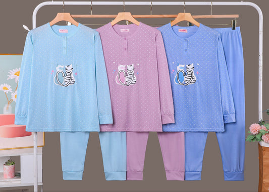 Pijama Primavera Mujer Fino 5005#