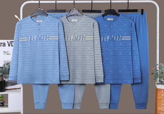Pijama Hombre con Felpa 15 PCS 5054#