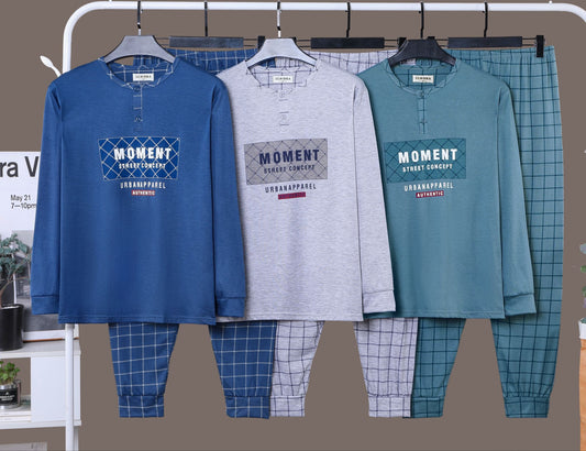 Pijama Primavera Hombre Fino 5068#