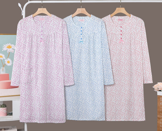 Camisón Con Felpa 5077#