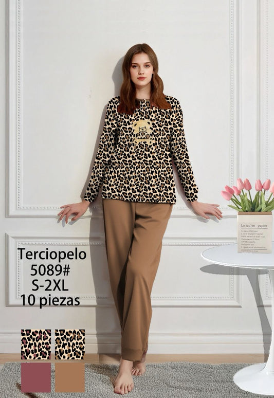Pijama Mujer Terciopelo 10PCS 5089#