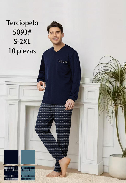 Pijama Hombre Terciopelo 10PCS 5093#