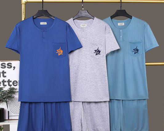 Pijama Corto Hombre 614#