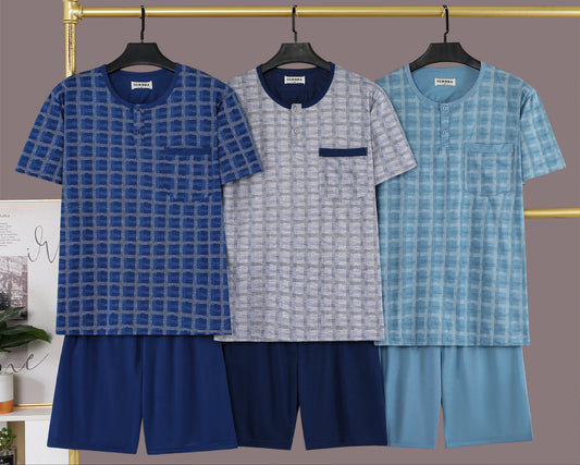 Pijama Corto Hombre 615#